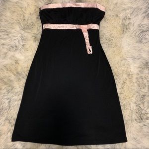 Byer too! black babydoll mini dress medium